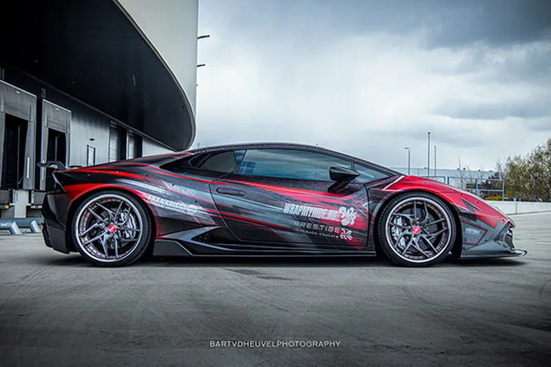 Lamborghini Huracán custom livery — Frank Ricci Design × WMR