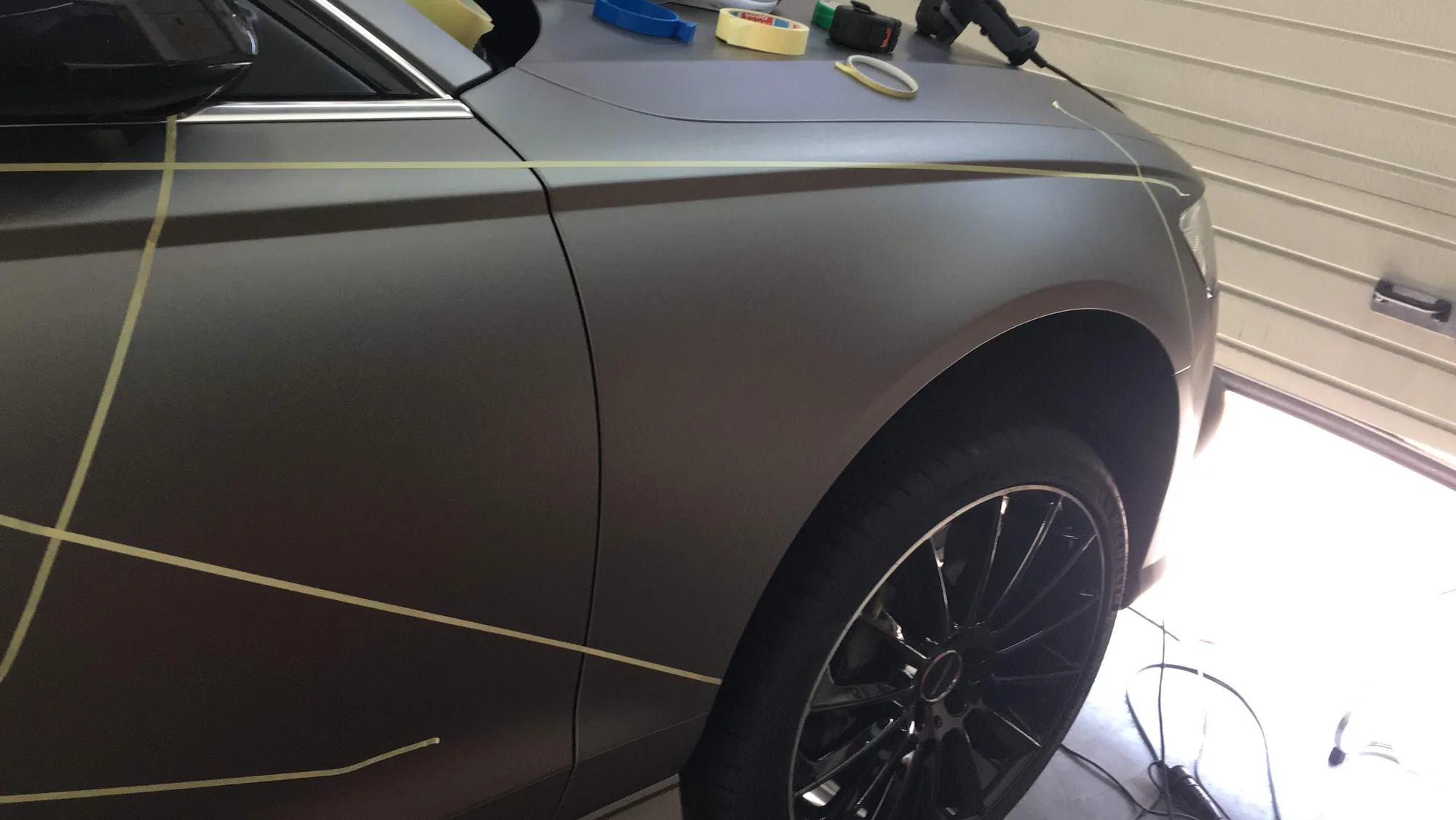 AUDI A6 JON OLSON STRIPING — Jon Olson — FRD × WMR