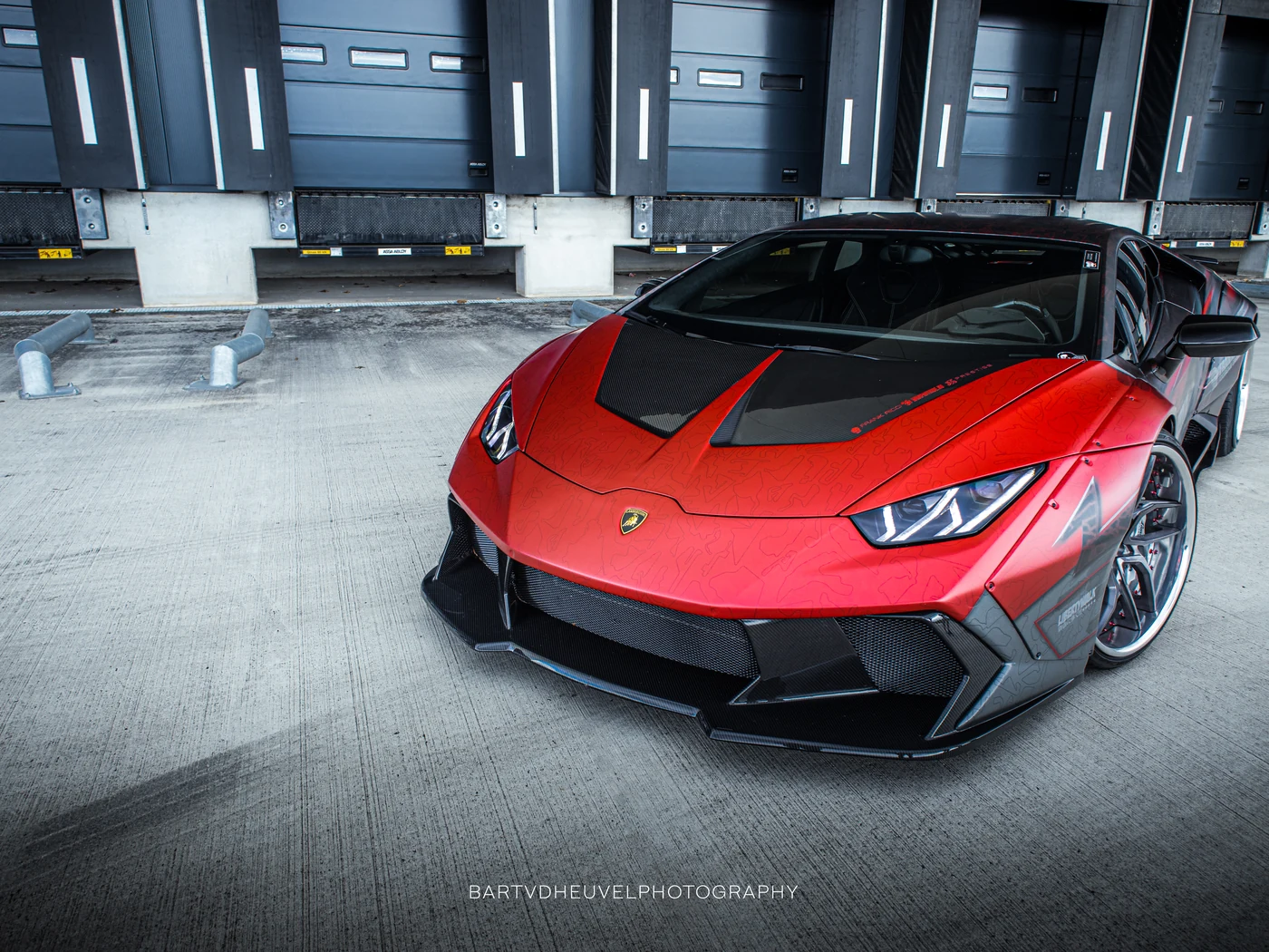 Lamborghini Huracán LW Select livery — achterkant — FRD × WMR